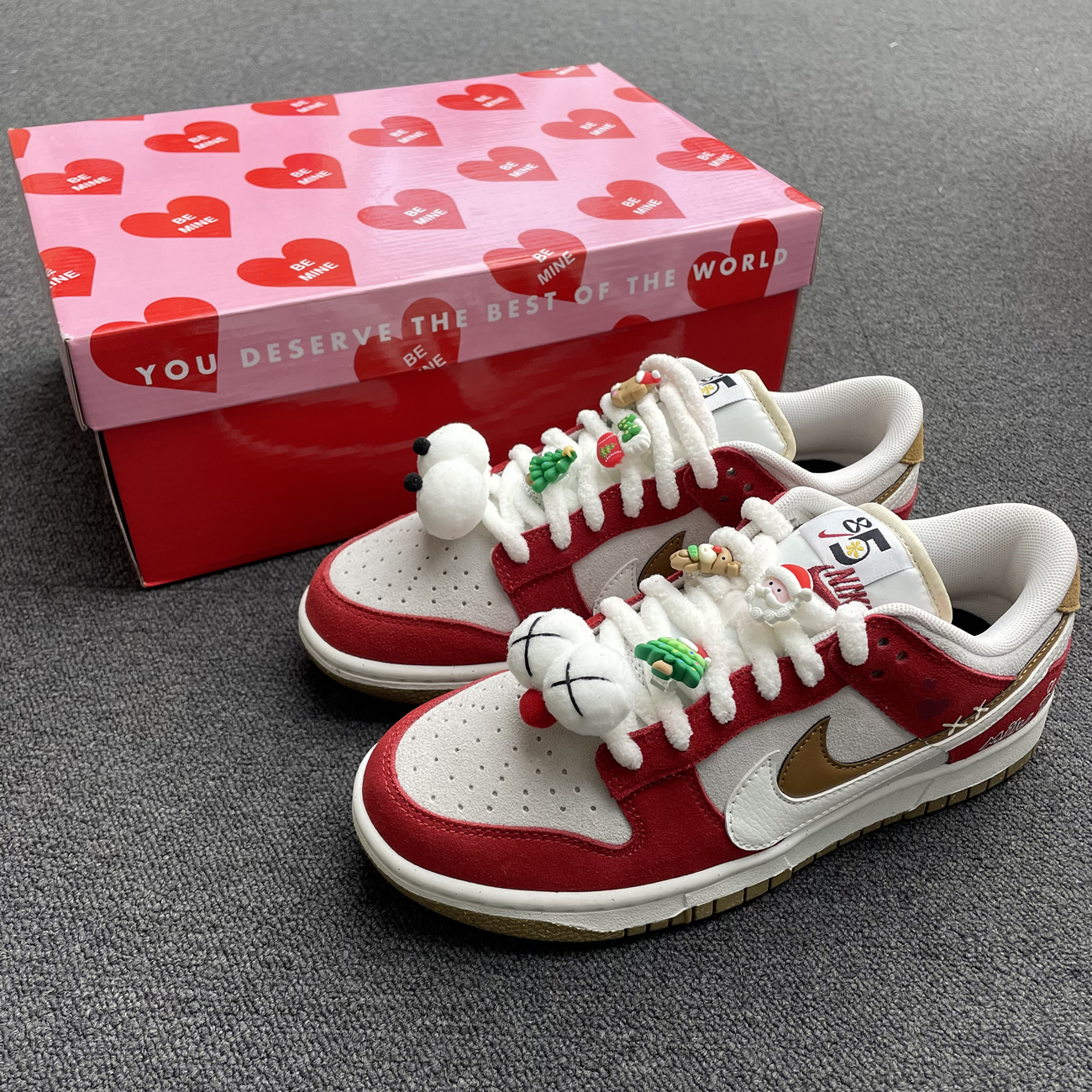 Nike Sb Dunk Low 85 Christmas Red White Brown Do9457 112 (7) - newkick.app