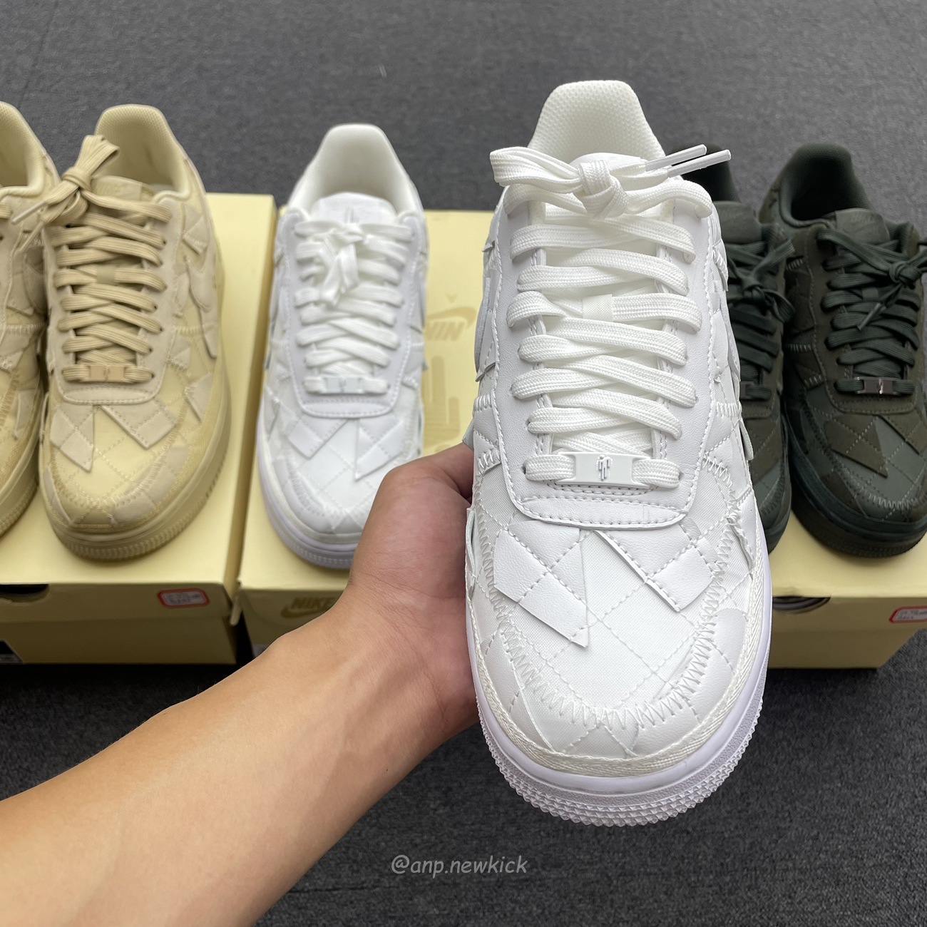 Nike Air Force 1 Low Sp Billie Eilish Mushroom Sequoia Triple White Dz3674 100 Dq4137 200 Dq4137 300 (16) - newkick.app