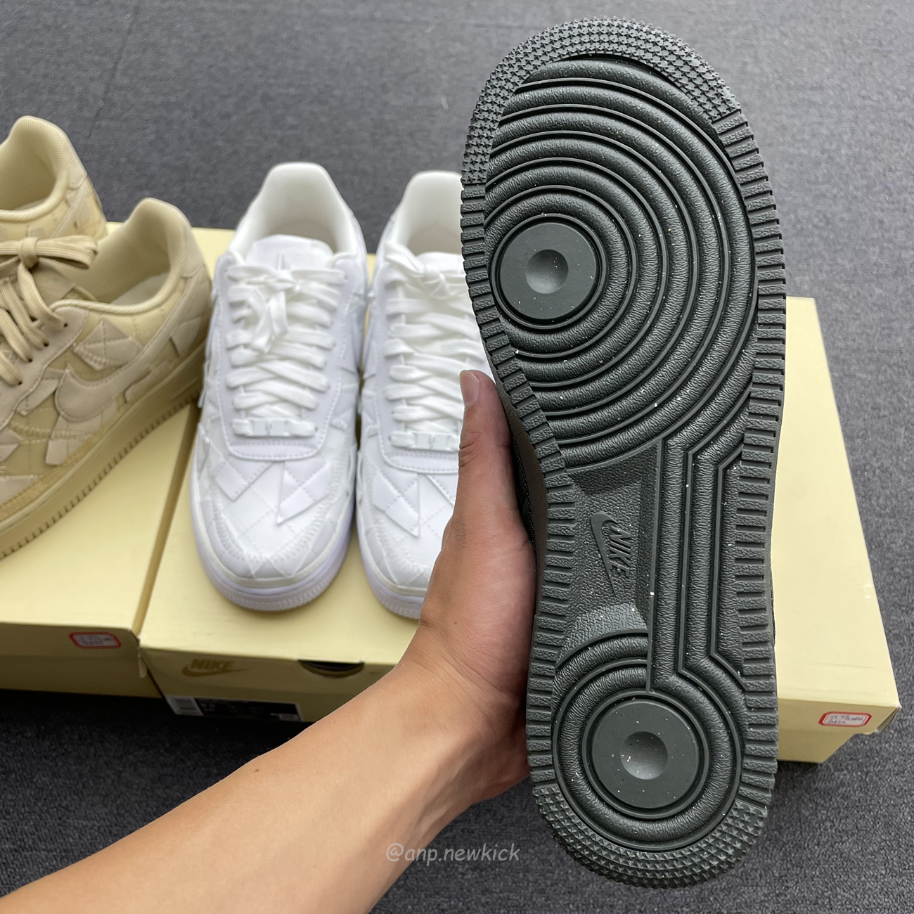 Nike Air Force 1 Low Sp Billie Eilish Mushroom Sequoia Triple White Dz3674 100 Dq4137 200 Dq4137 300 (3) - newkick.app