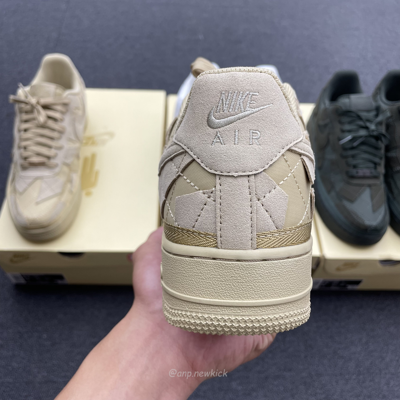 Nike Air Force 1 Low Sp Billie Eilish Mushroom Sequoia Triple White Dz3674 100 Dq4137 200 Dq4137 300 (4) - newkick.app