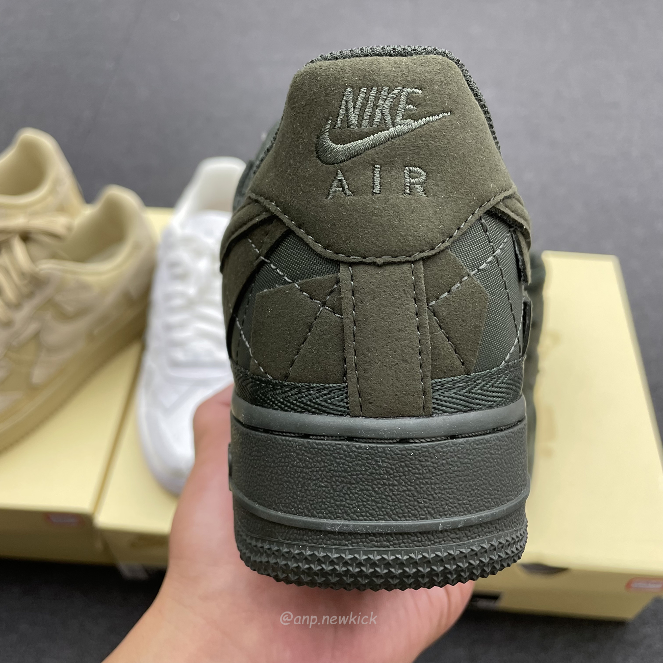 Nike Air Force 1 Low Sp Billie Eilish Mushroom Sequoia Triple White Dz3674 100 Dq4137 200 Dq4137 300 (5) - newkick.app