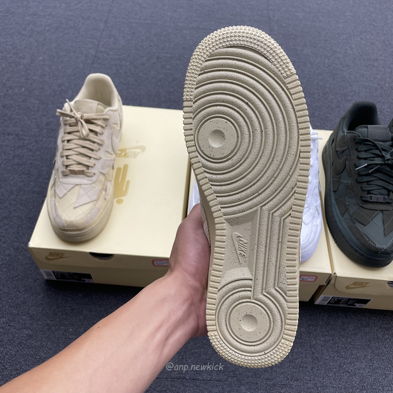 Nike Air Force 1 Low Sp Billie Eilish Mushroom Sequoia Triple White Dz3674 100 Dq4137 200 Dq4137 300 (7) - newkick.app