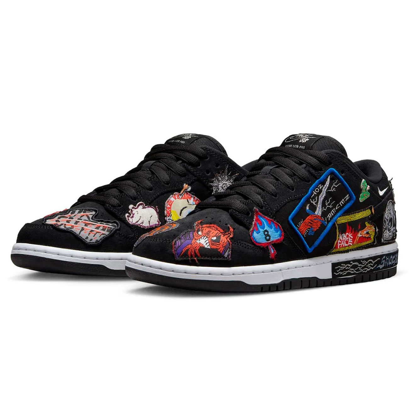 Nike Sb Dunk Low Pro Qs Neckface Dq4488 001 (12) - newkick.app