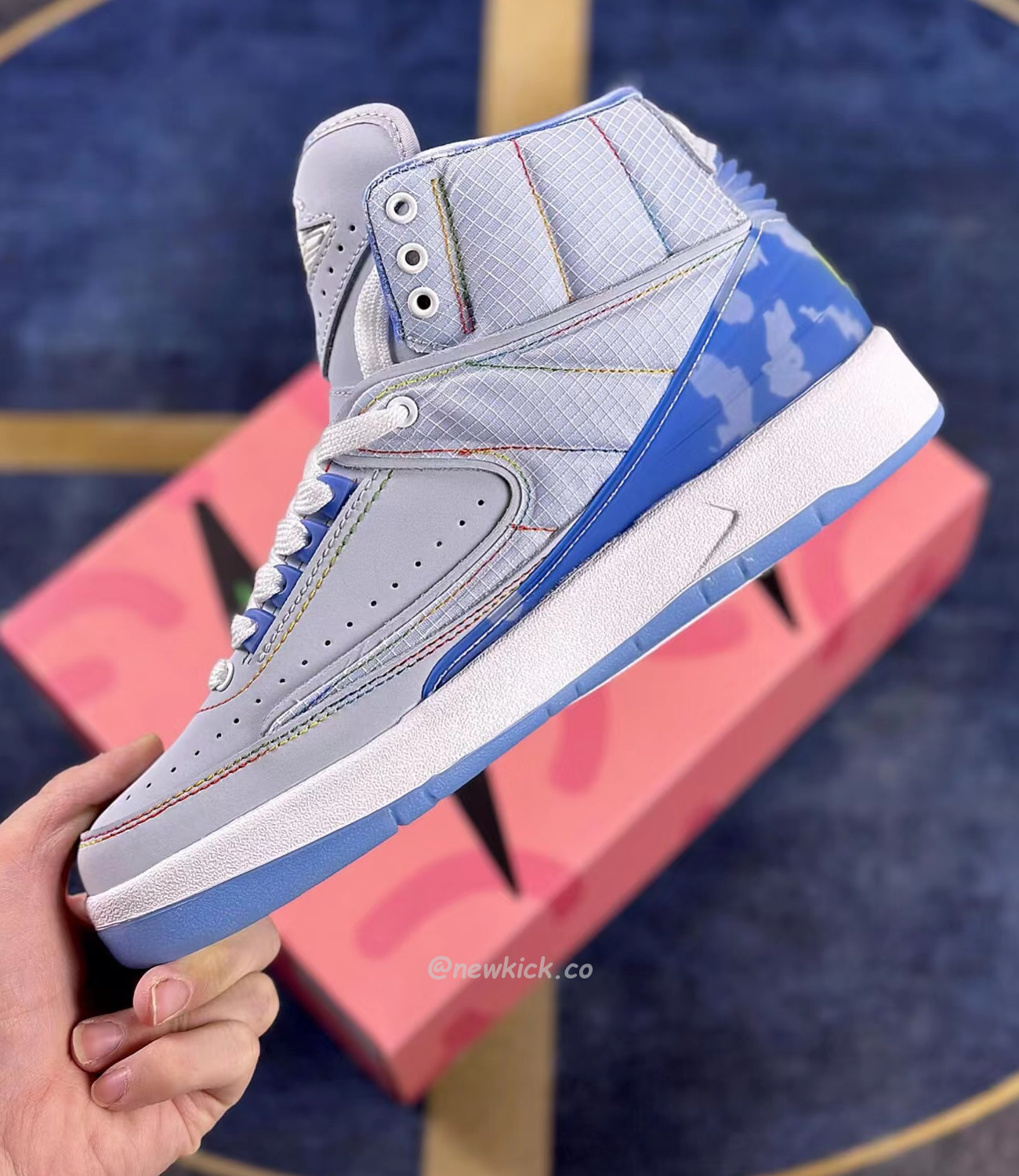 Air Jordan 2 Retro J Balvin Dq7691 419 (11) - newkick.app