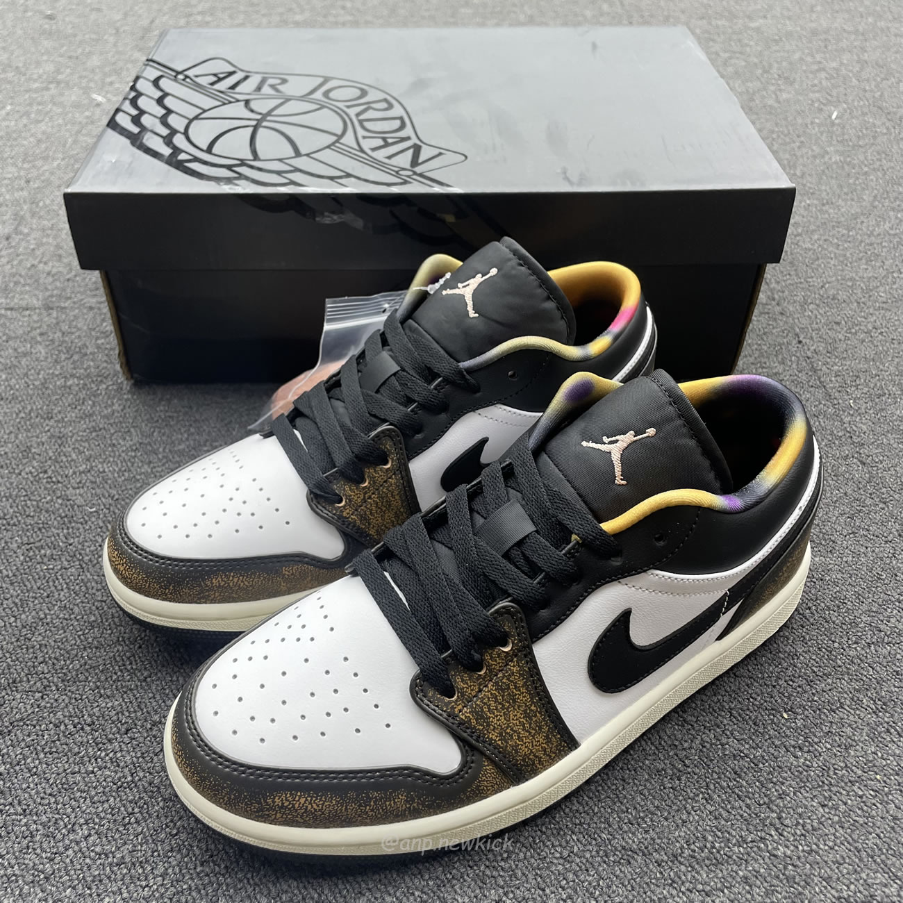 Air Jordan 1 Low Se Wear Away Yellow Dq8422 001 (8) - newkick.app