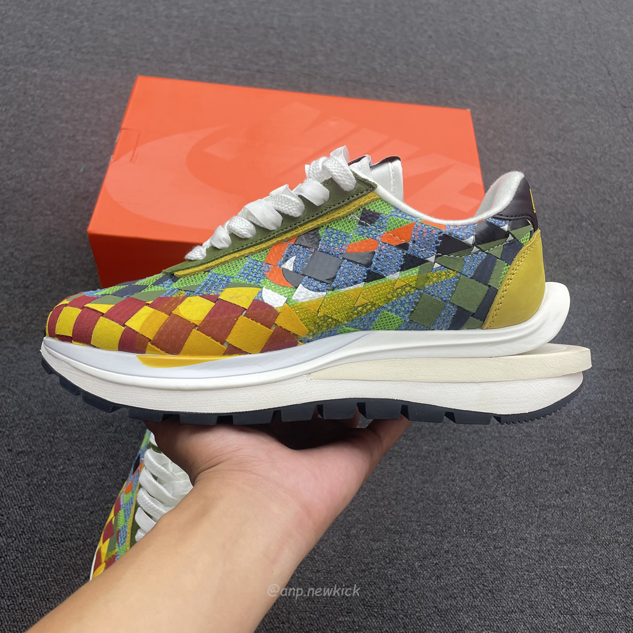 Sacai X Nike Waffe Woven White Green Gusto Dr5209 300 Dr5209 100 (15) - newkick.app