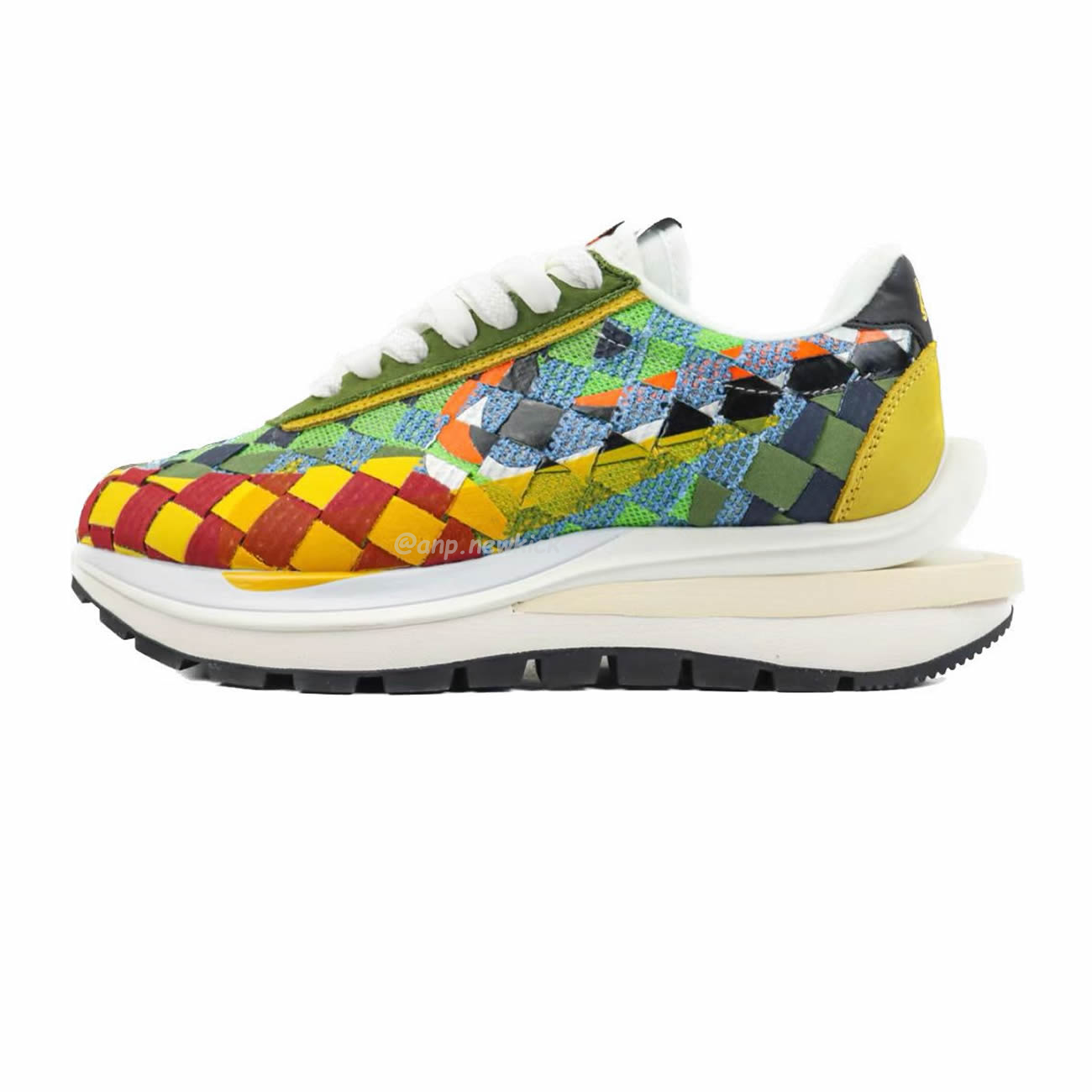 Sacai X Nike Waffe Woven White Green Gusto Dr5209 300 Dr5209 100 (7) - newkick.app