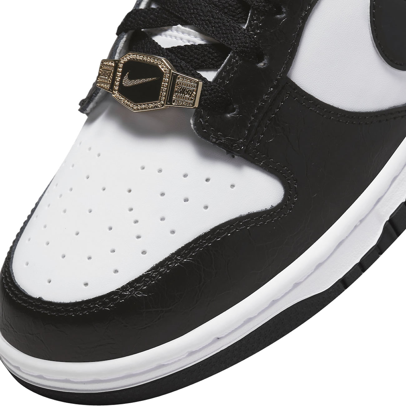 Nike Dunk Low World Champs Black White Dr9511 100 (4) - newkick.app