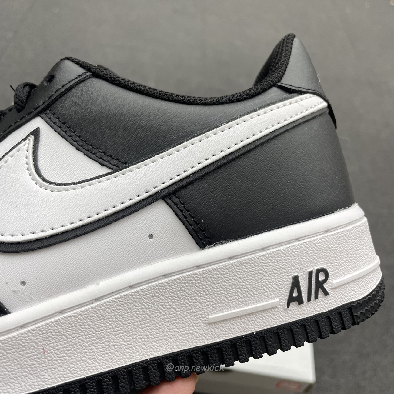 Nike Air Force 1 07 Low White Black Outline Swoosh White Swoosh Panda Dv0788 103 Dv0788 001 (5) - newkick.app