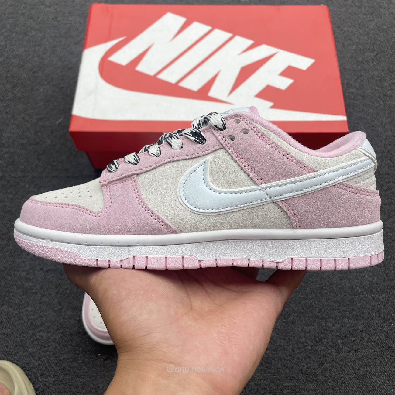 Nike Dunk Low Lx Pink Foam Womens Dv3054 600 (9) - newkick.app