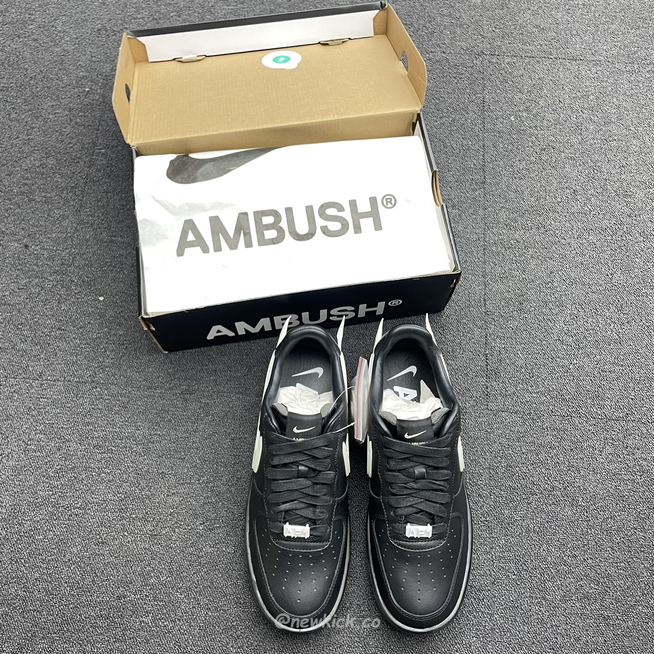 Nike Air Force 1 Low Sp Ambush Black Dv3464 001 (11) - newkick.app