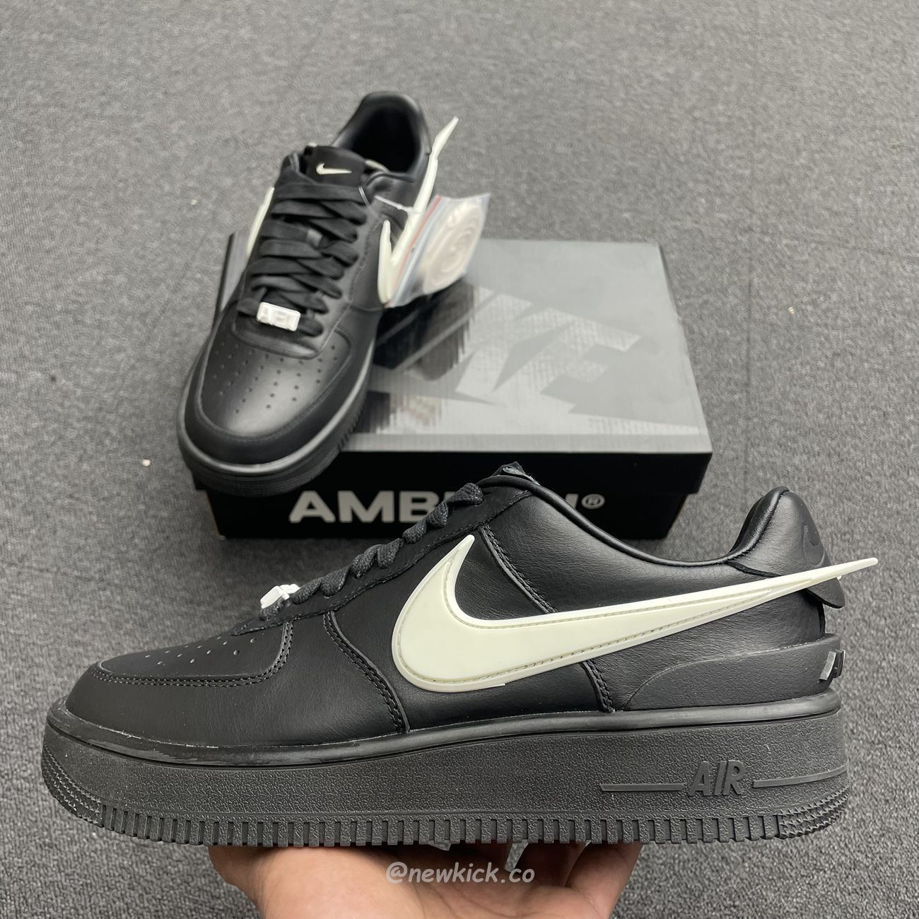 Nike Air Force 1 Low Sp Ambush Black Dv3464 001 (2) - newkick.app