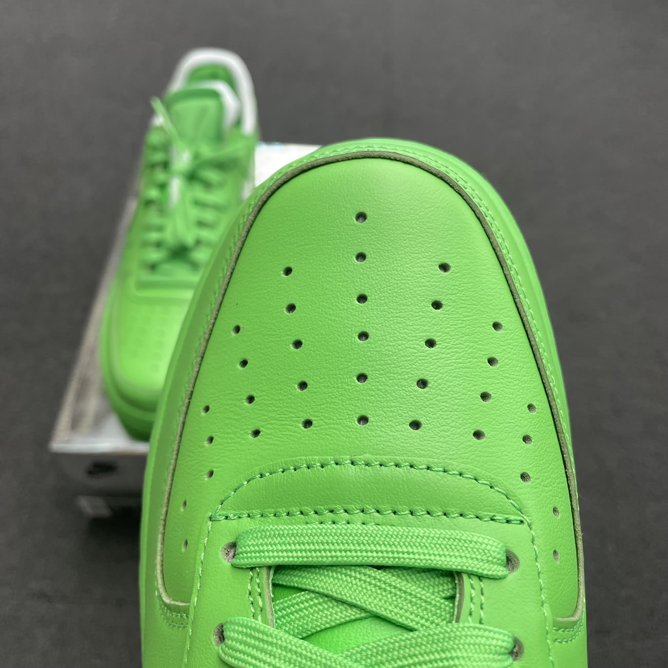 Off White Nike Air Force 1 Low Light Green (41) - newkick.app