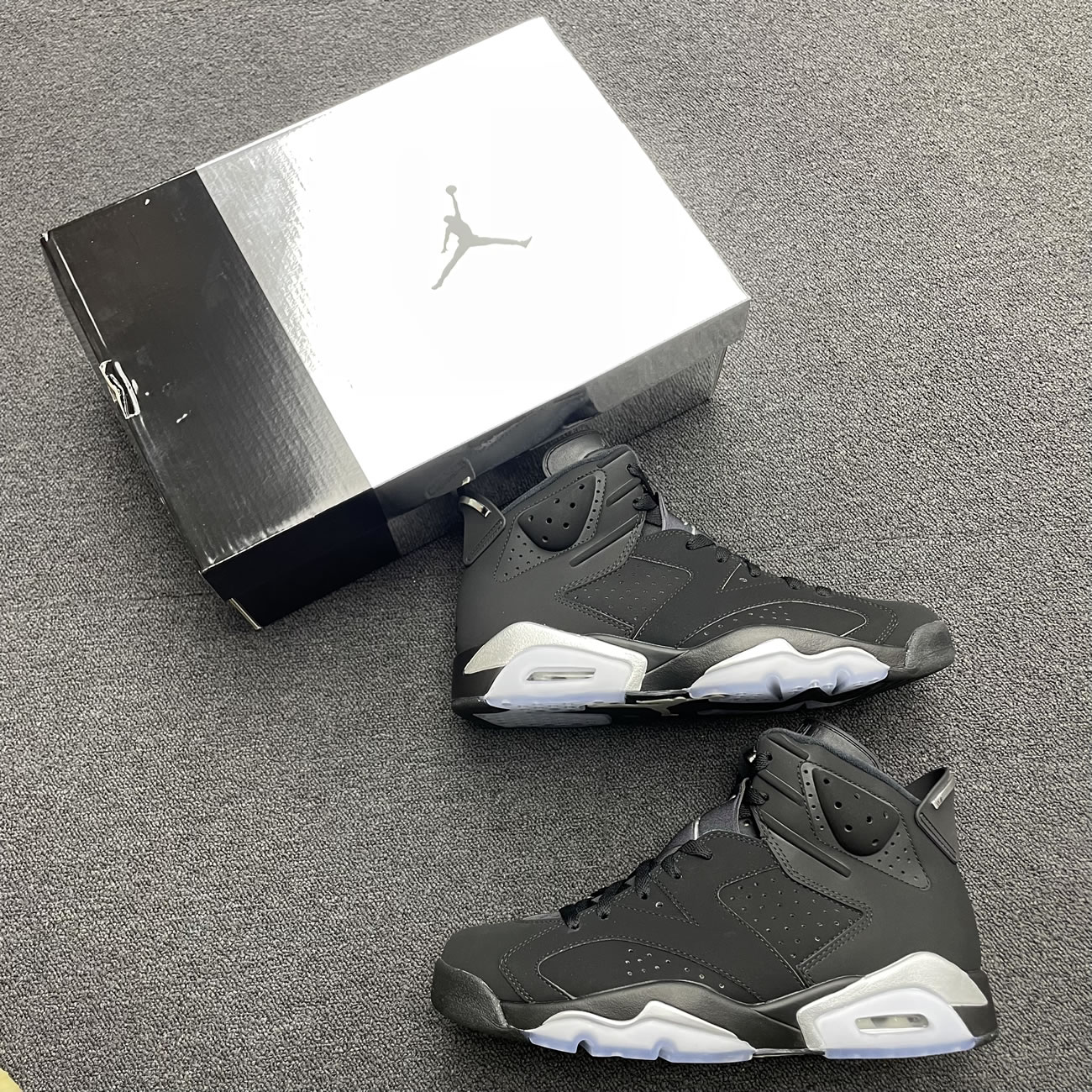 Air Jordan 6 Retro Chrome Metallic Silver Dx2836 001 (12) - newkick.app