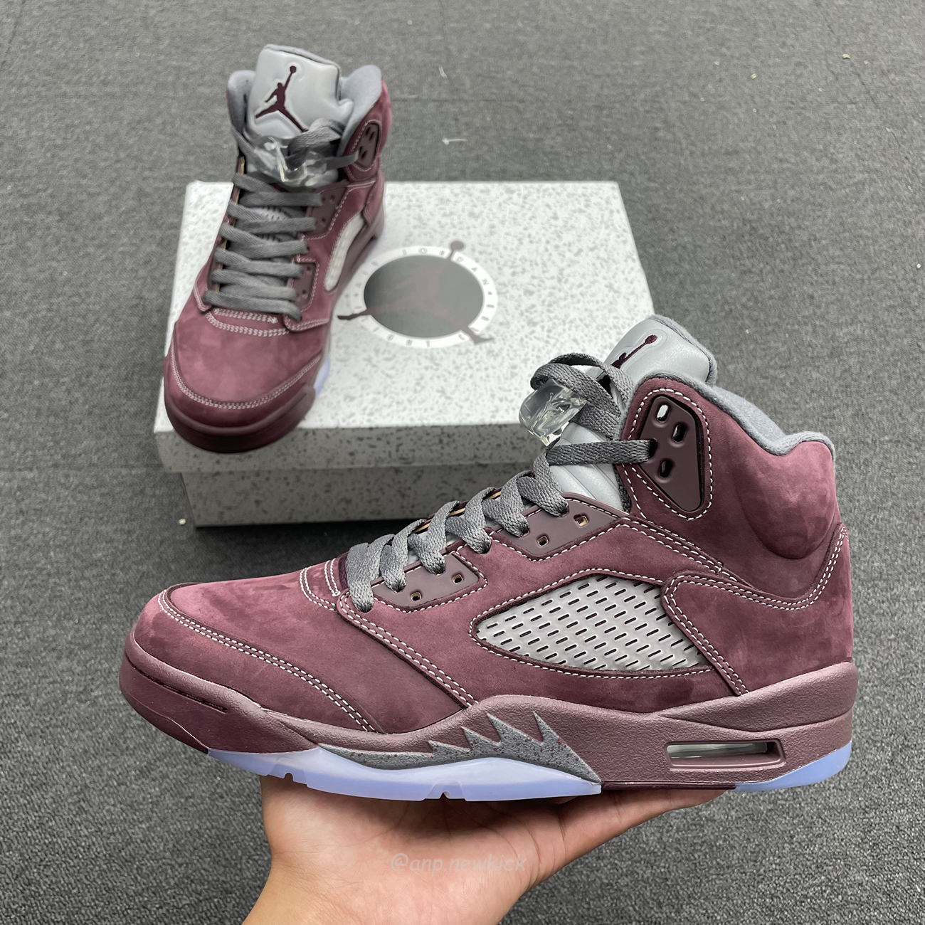 Air Jordan 5 Retro Burgundy 2023 Dz4131 600 (12) - newkick.app