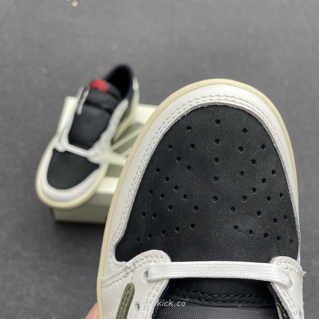 Air Jordan 1 Retro Low Og Sp Travis Scott Olive W Dz4137 106 (36) - newkick.app