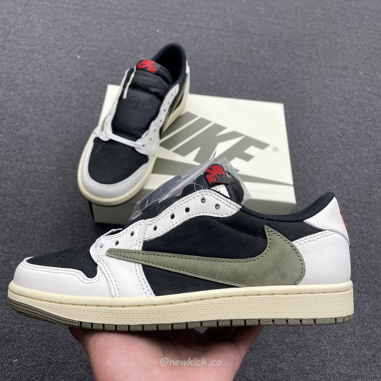 Air Jordan 1 Retro Low Og Sp Travis Scott Olive W Dz4137 106 (37) - newkick.app