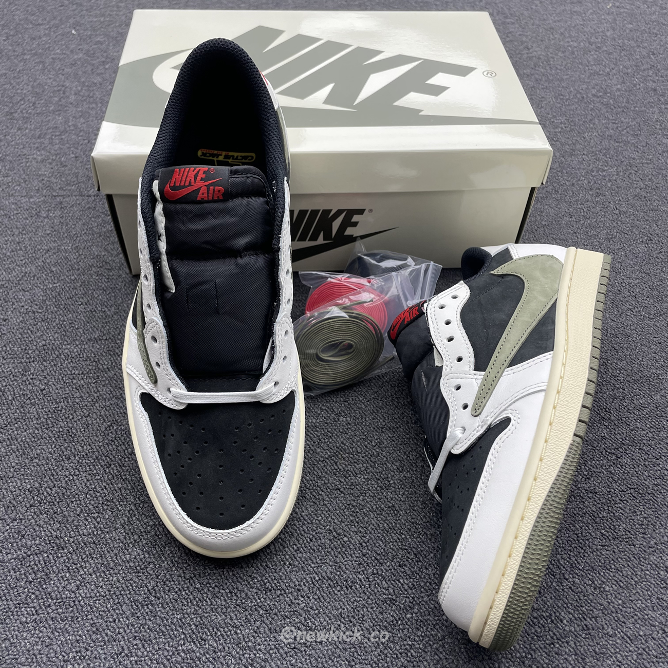 Air Jordan 1 Retro Low Og Sp Travis Scott Olive W Dz4137 106 (38) - newkick.app