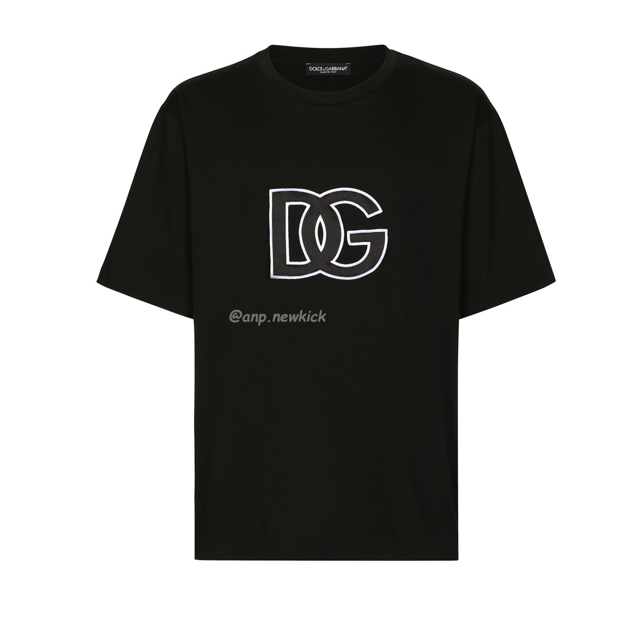 Dolce Gabbana Logo Embossed T Shirt (1) - newkick.app