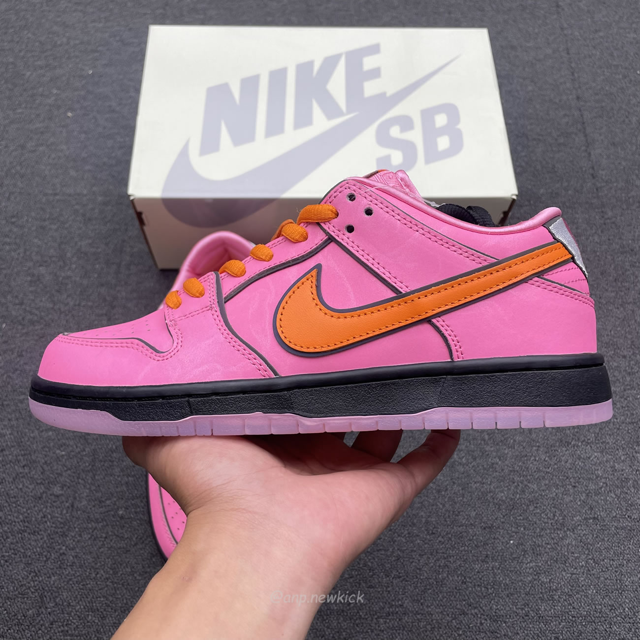 Nike Sb Dunk Low X Powerpuff Girls Blossom Fd2631 600 (4) - newkick.app