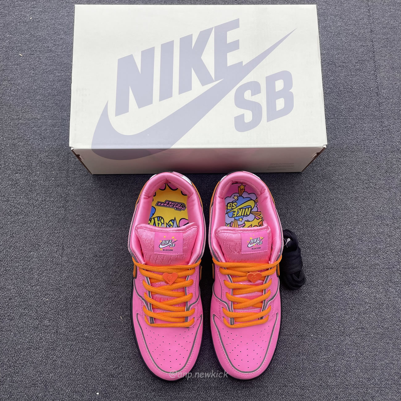 Nike Sb Dunk Low X Powerpuff Girls Blossom Fd2631 600 (7) - newkick.app