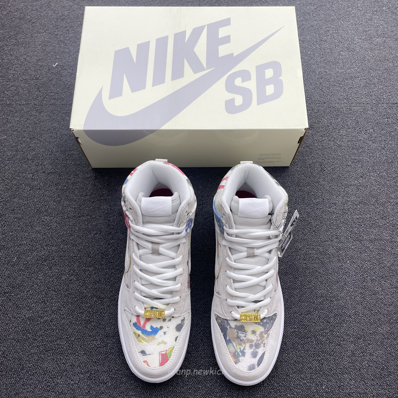 Nike Sb Dunk High Supreme Rammellzee Fd8779 100 (4) - newkick.app