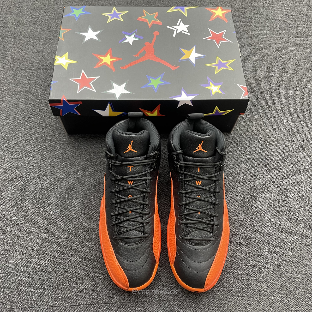 Air Jordan 12 Retro Wnba All Star Brilliant Orange Fd9101 081 (2) - newkick.app