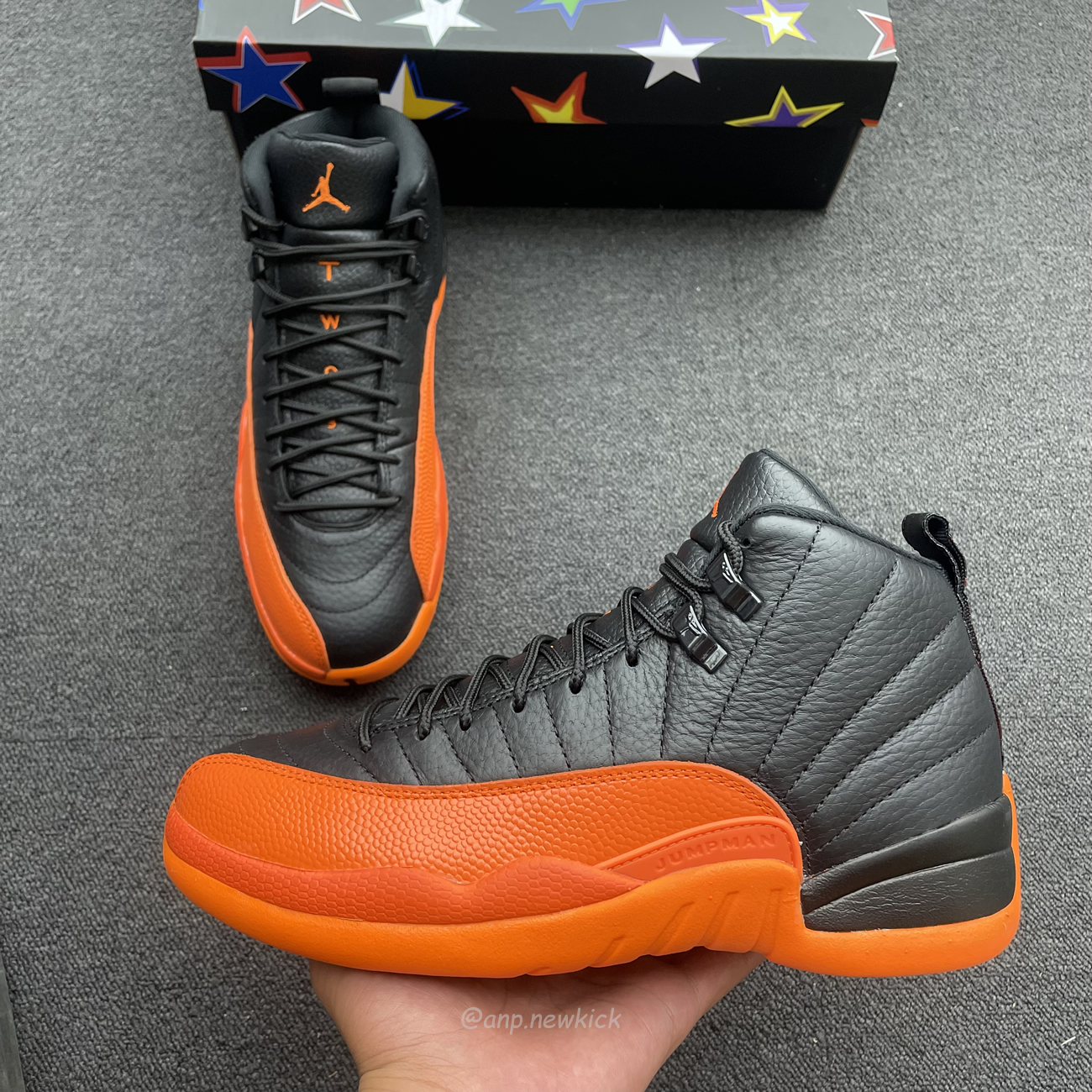 Air Jordan 12 Retro Wnba All Star Brilliant Orange Fd9101 081 (9) - newkick.app