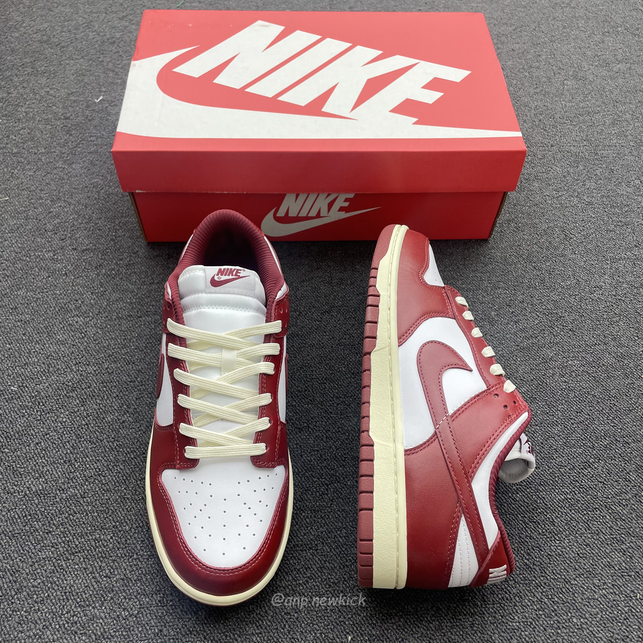 Nike Dunk Low Prm Vintage Team Red Fj4555 100 (12) - newkick.app