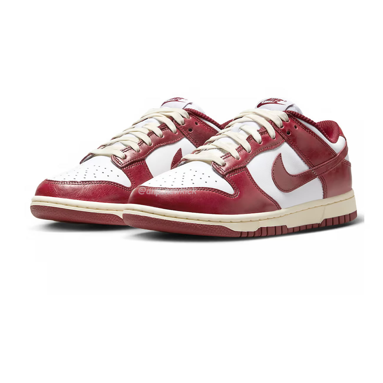 Nike Dunk Low Prm Vintage Team Red Fj4555 100 (13) - newkick.app