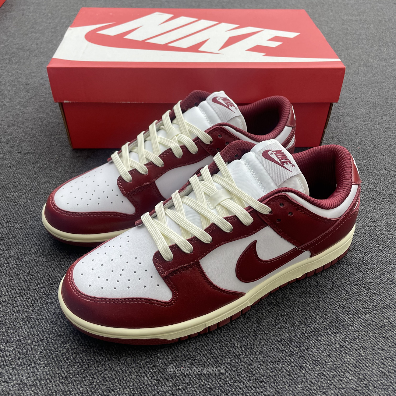 Nike Dunk Low Prm Vintage Team Red Fj4555 100 (9) - newkick.app