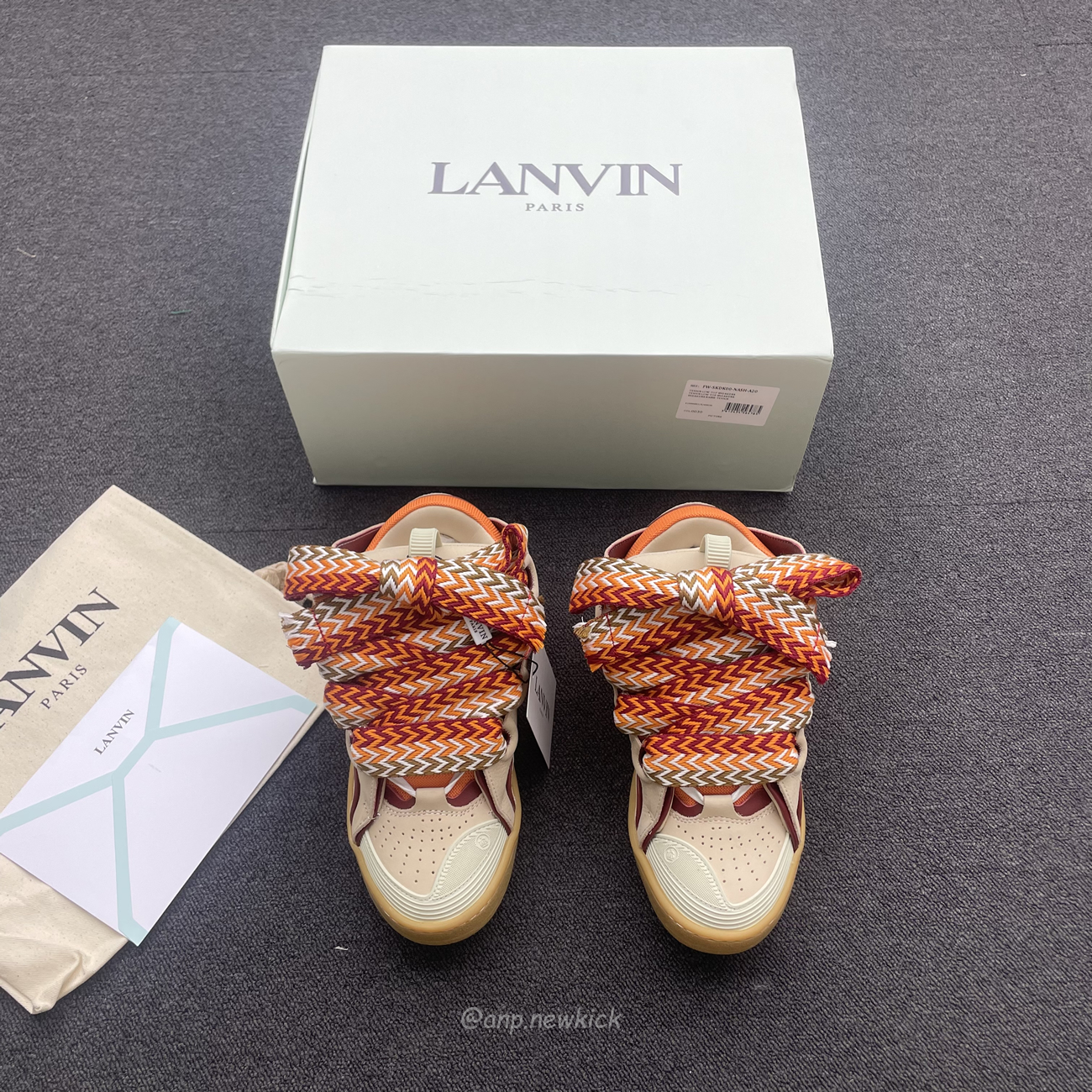 Lanvin Curb Sneakers Fmskrk11dragb518 (10) - newkick.app