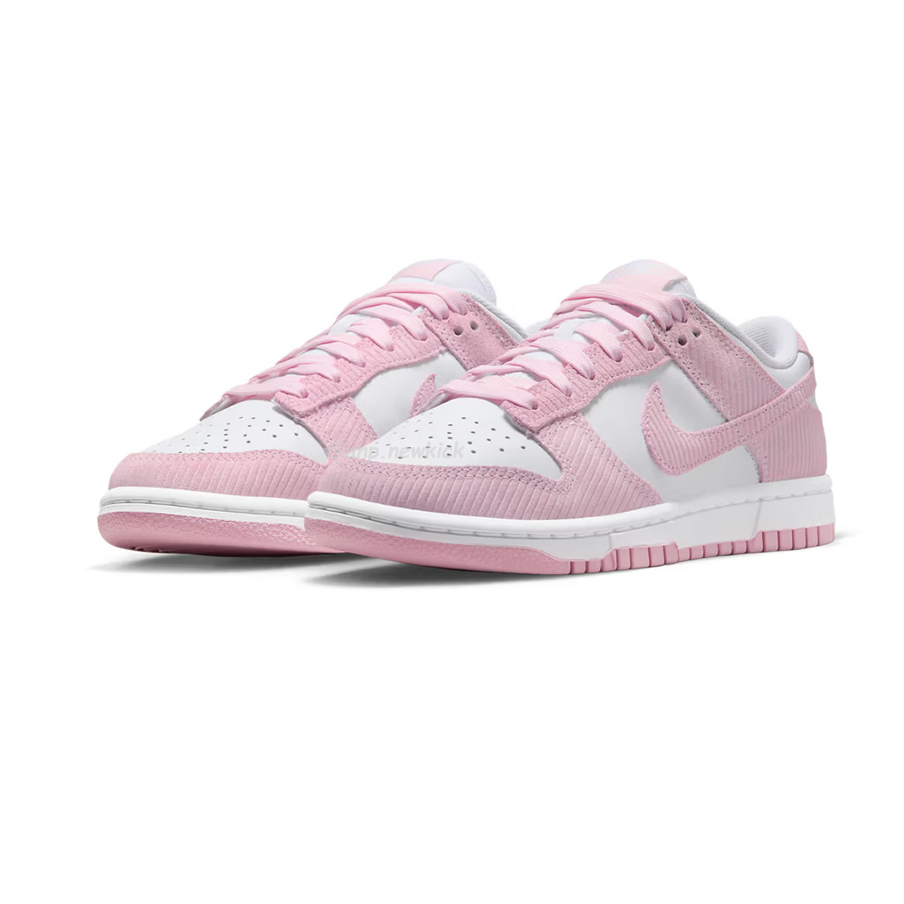 Nike Dunk Low Pink Corduroy Fn7167 100 (11) - newkick.app