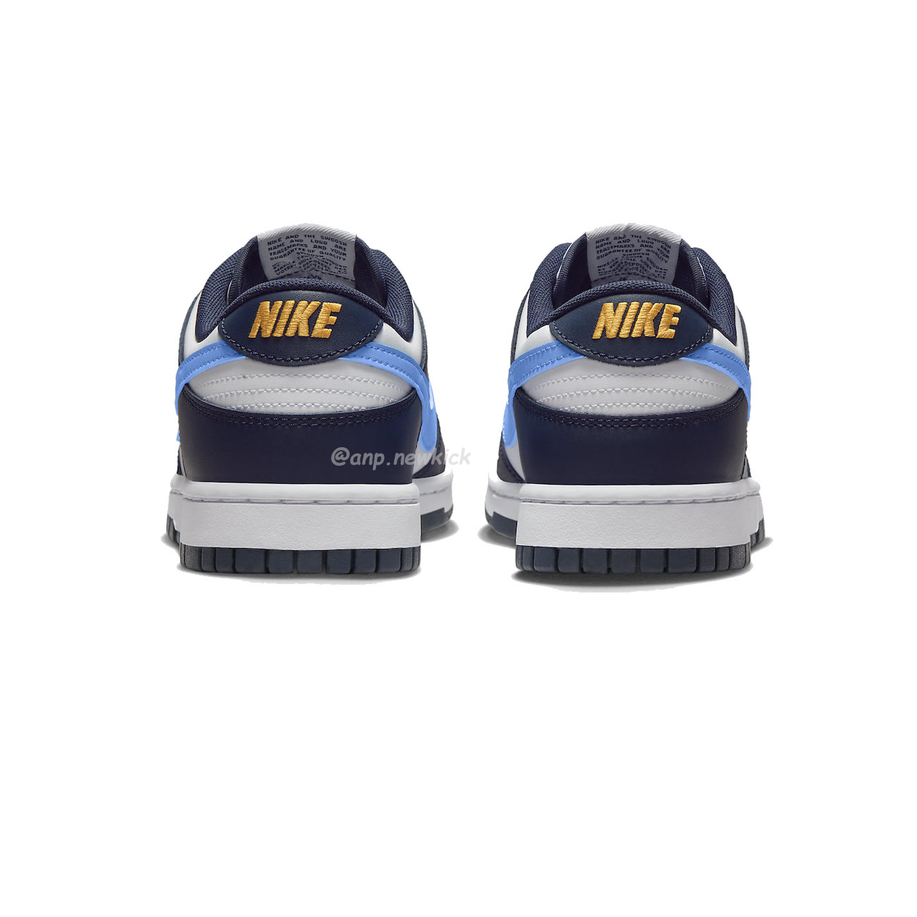 Nike Dunk Low Midnight Navy University Blue Fn7800 400 (5) - newkick.app