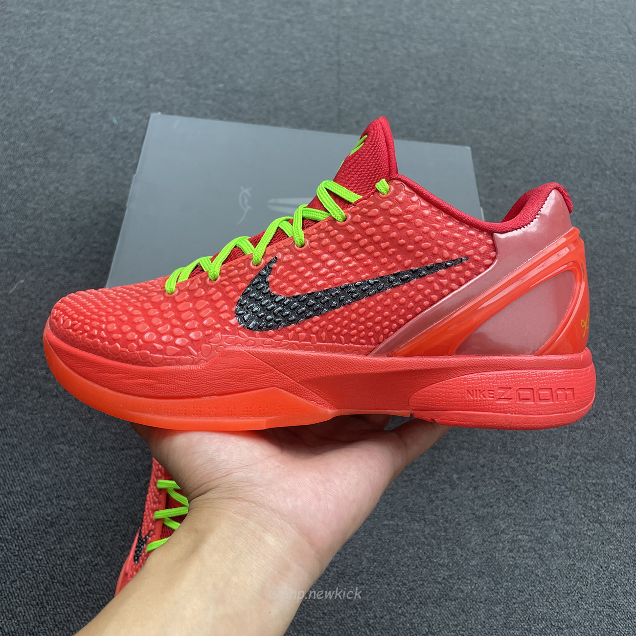 Nike Kobe 6 Protro Reverse Grinch Fv4921 600 (36) - newkick.app