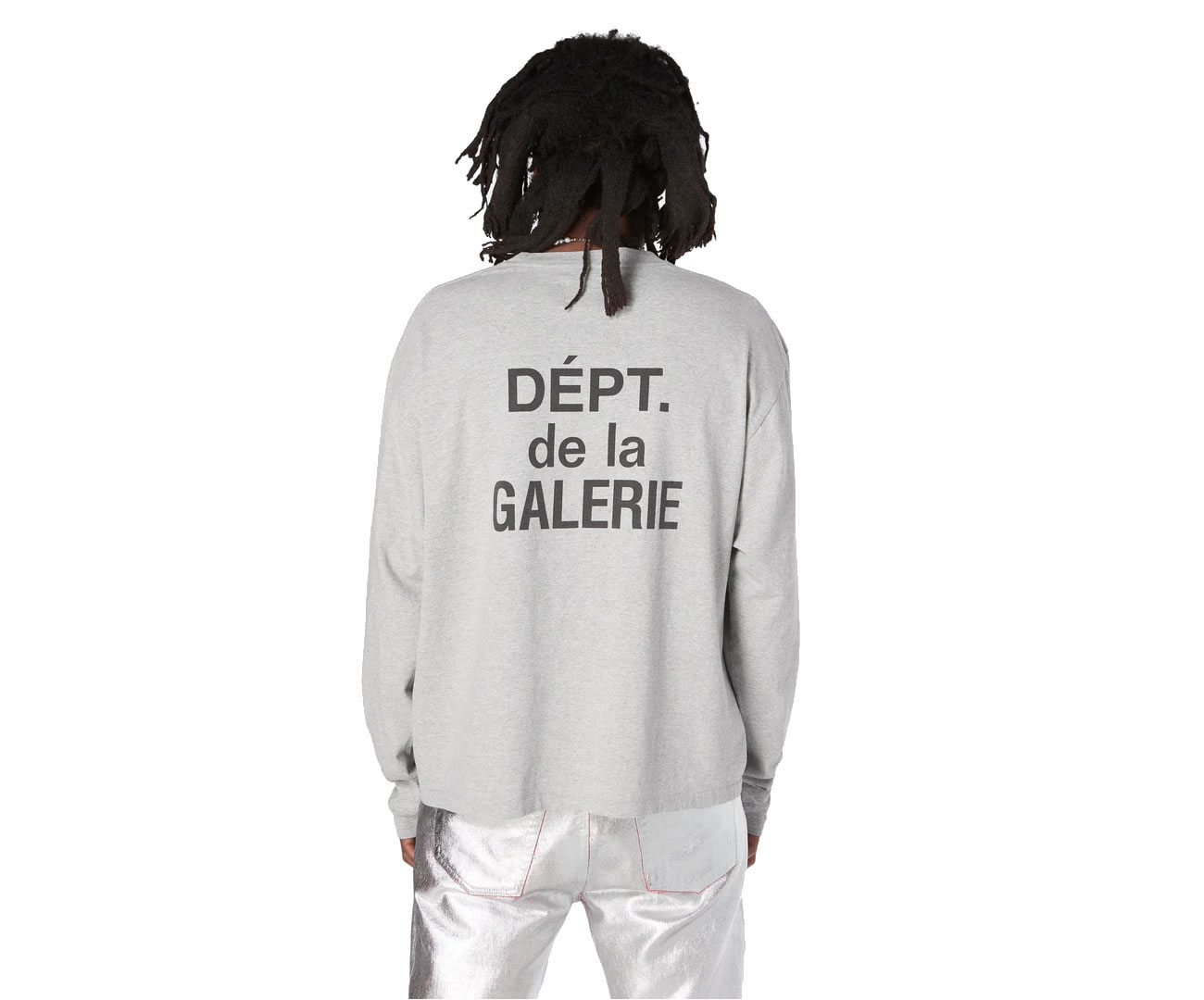 Gallery Dept. French Collector L S Tee White Blue Fw21 (7) - newkick.app