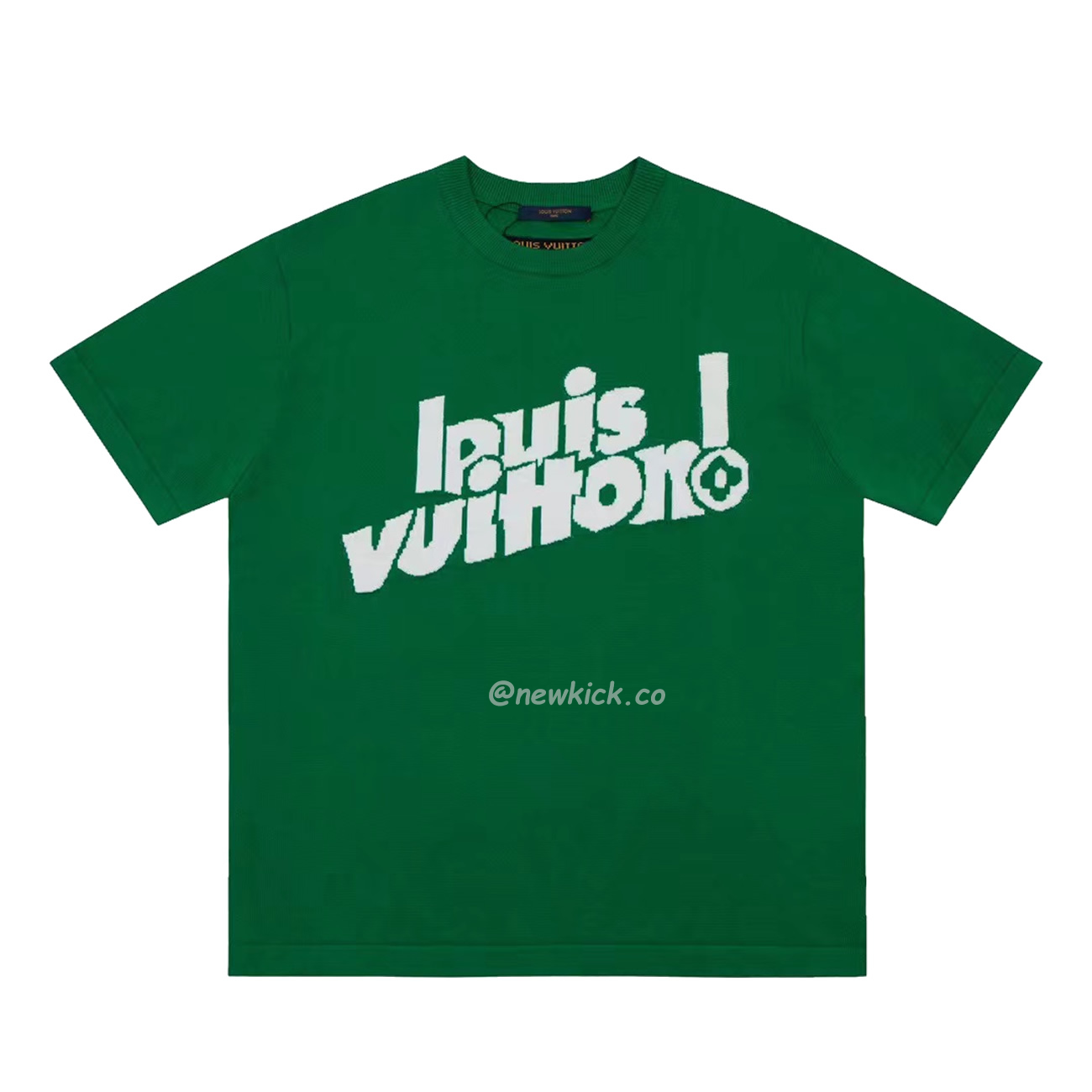 Louis Vuitton Everyday Lv Crewneck Green Black White (13) - newkick.app