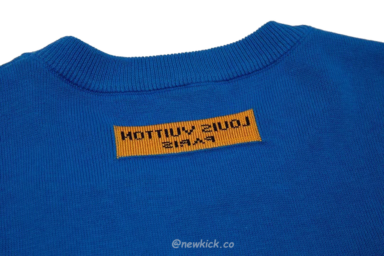 Louis Vuitton Everyday Lv Crewneck Green Black White (5) - newkick.app