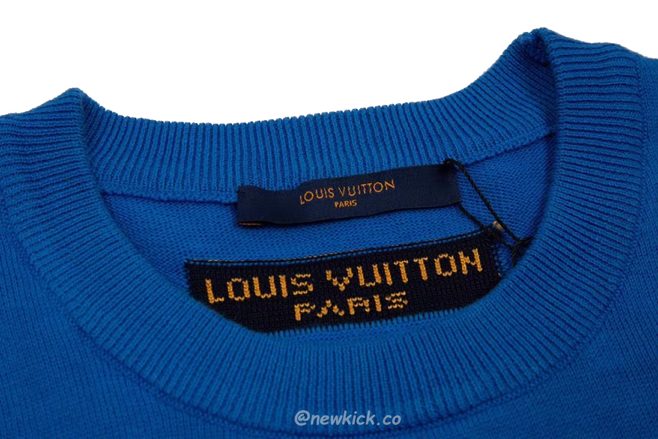 Louis Vuitton Everyday Lv Crewneck Green Black White (9) - newkick.app