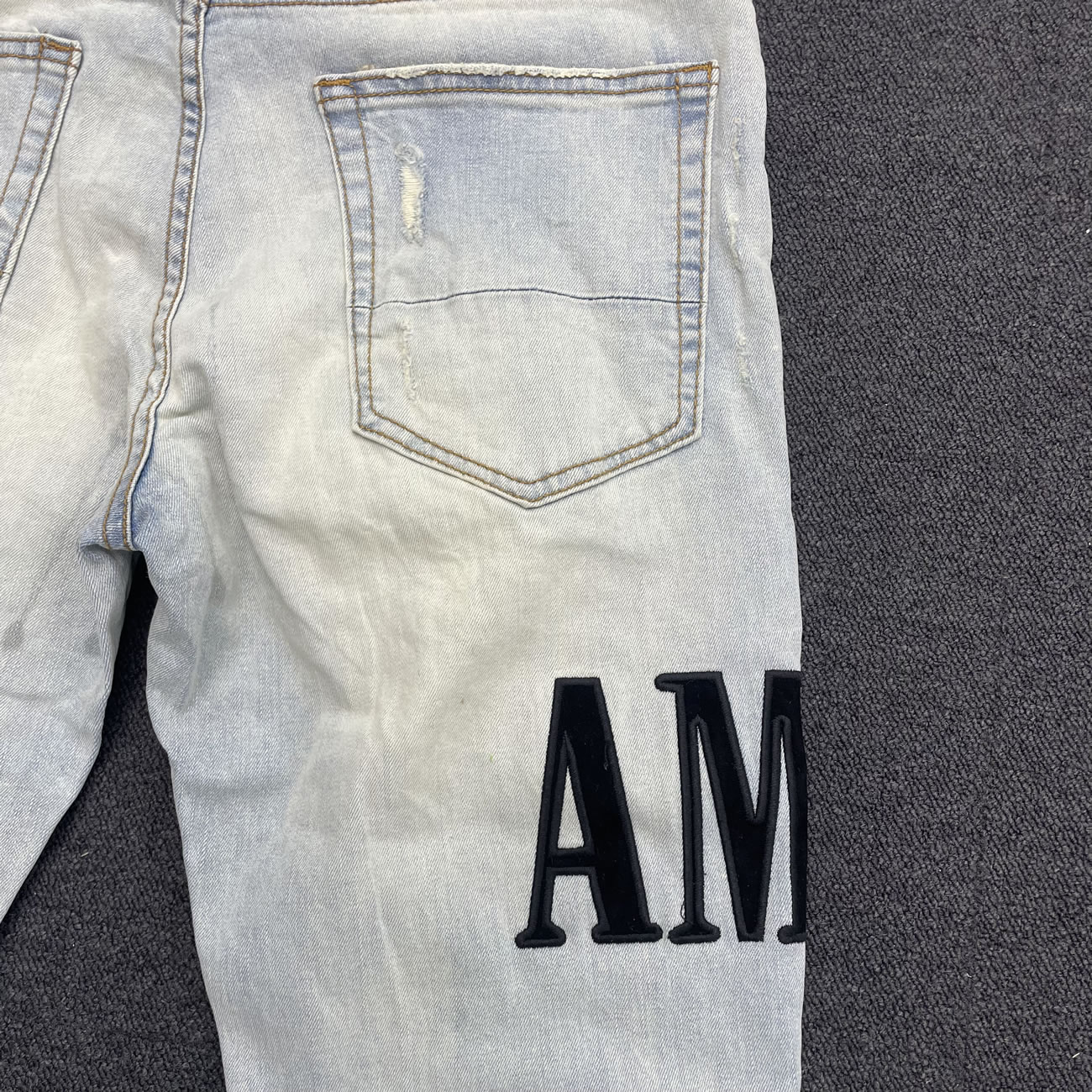 Amiri Core Applique Jean Clay Indigo Fw22 (4) - newkick.app