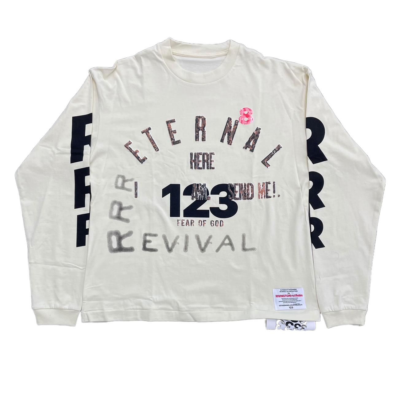 Fear Of God X Rrr123 Revival Ls T Shirt Ivory Fw22 (1) - newkick.app