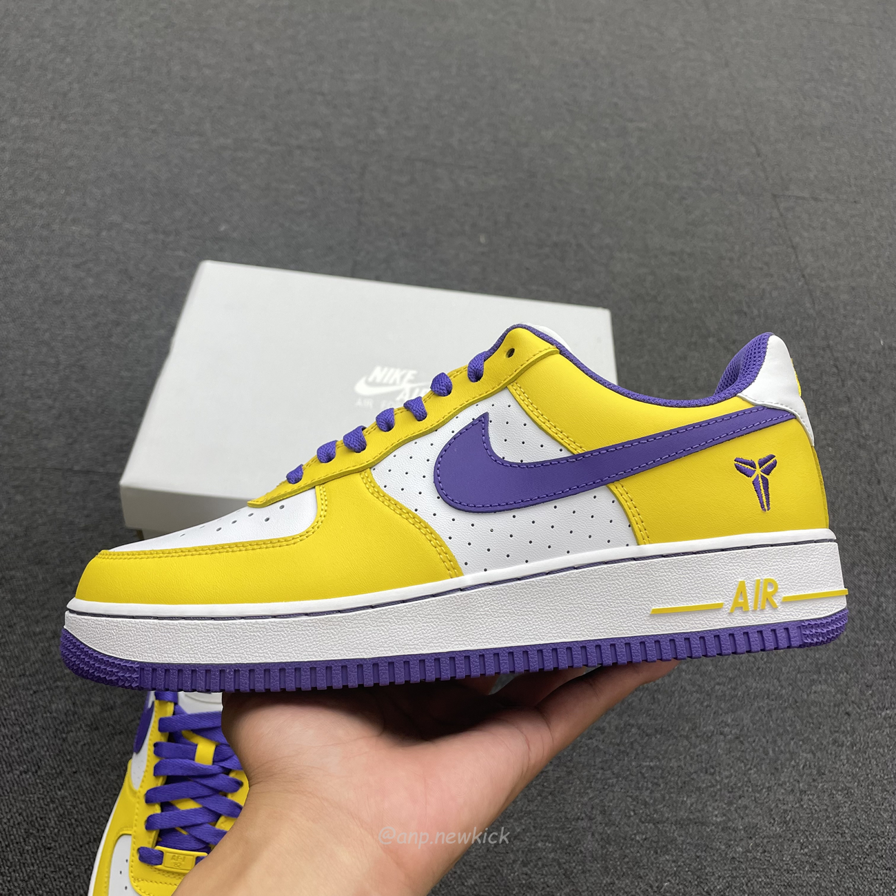 Kobe Bryant X Nike Air Force 1 Low Purple Gold Color (6) - newkick.app