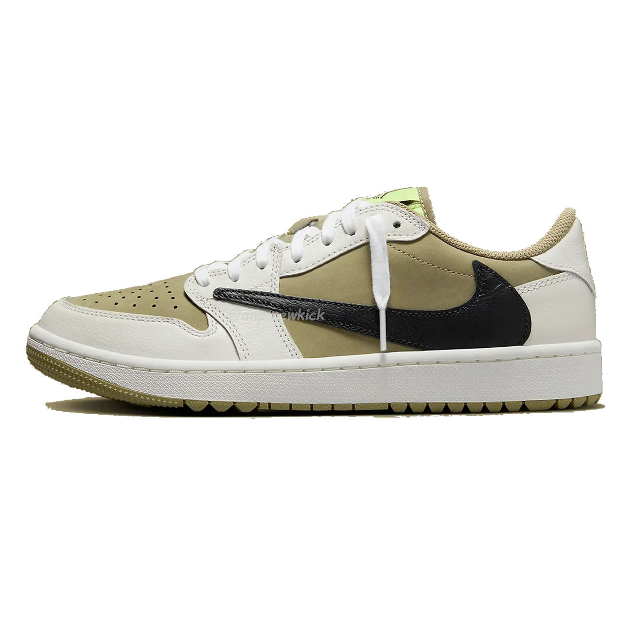 Air Jordan 1 Retro Low Golf Travis Scott Neutral Olive Fz3124 200 (12) - newkick.app