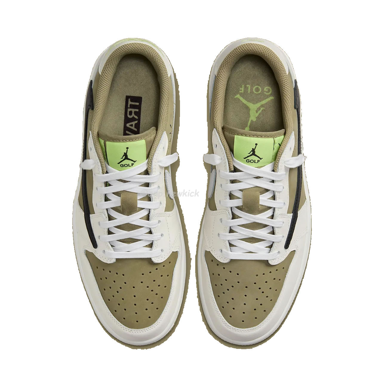 Air Jordan 1 Retro Low Golf Travis Scott Neutral Olive Fz3124 200 (13) - newkick.app