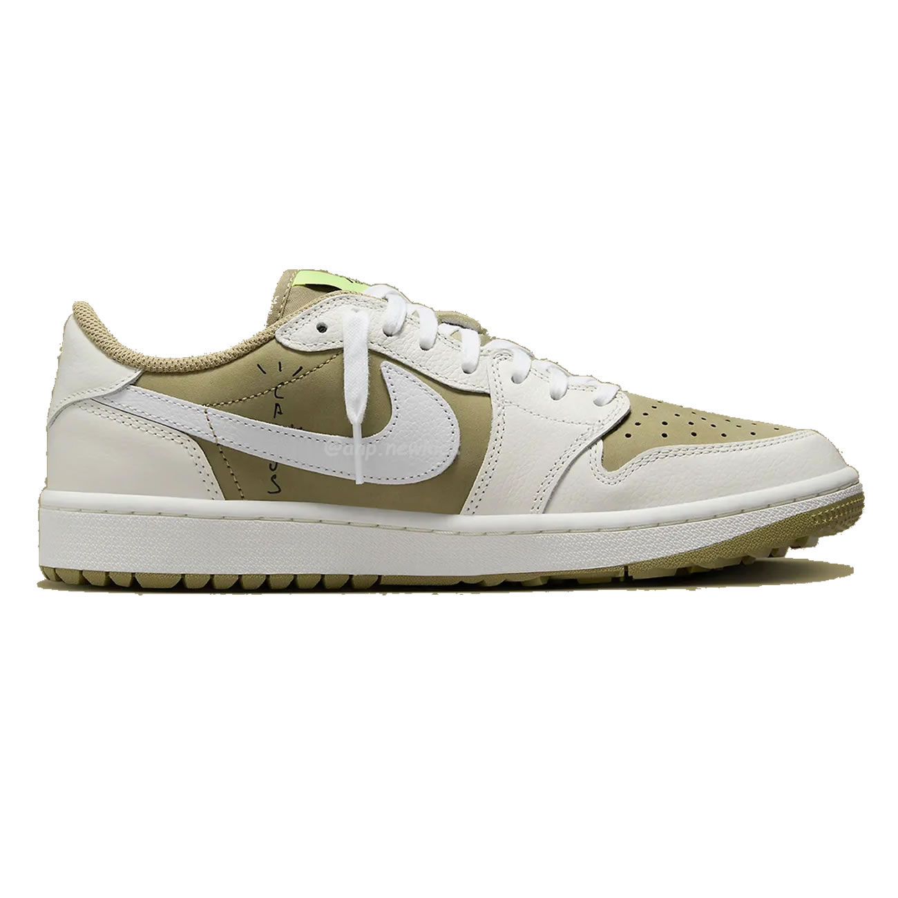 Air Jordan 1 Retro Low Golf Travis Scott Neutral Olive Fz3124 200 (20) - newkick.app