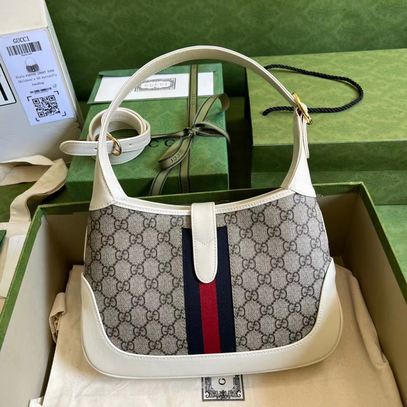 Gucci Jackie 1961 Shoulder Bag 636706 Huhhg 9794 (2) - newkick.app