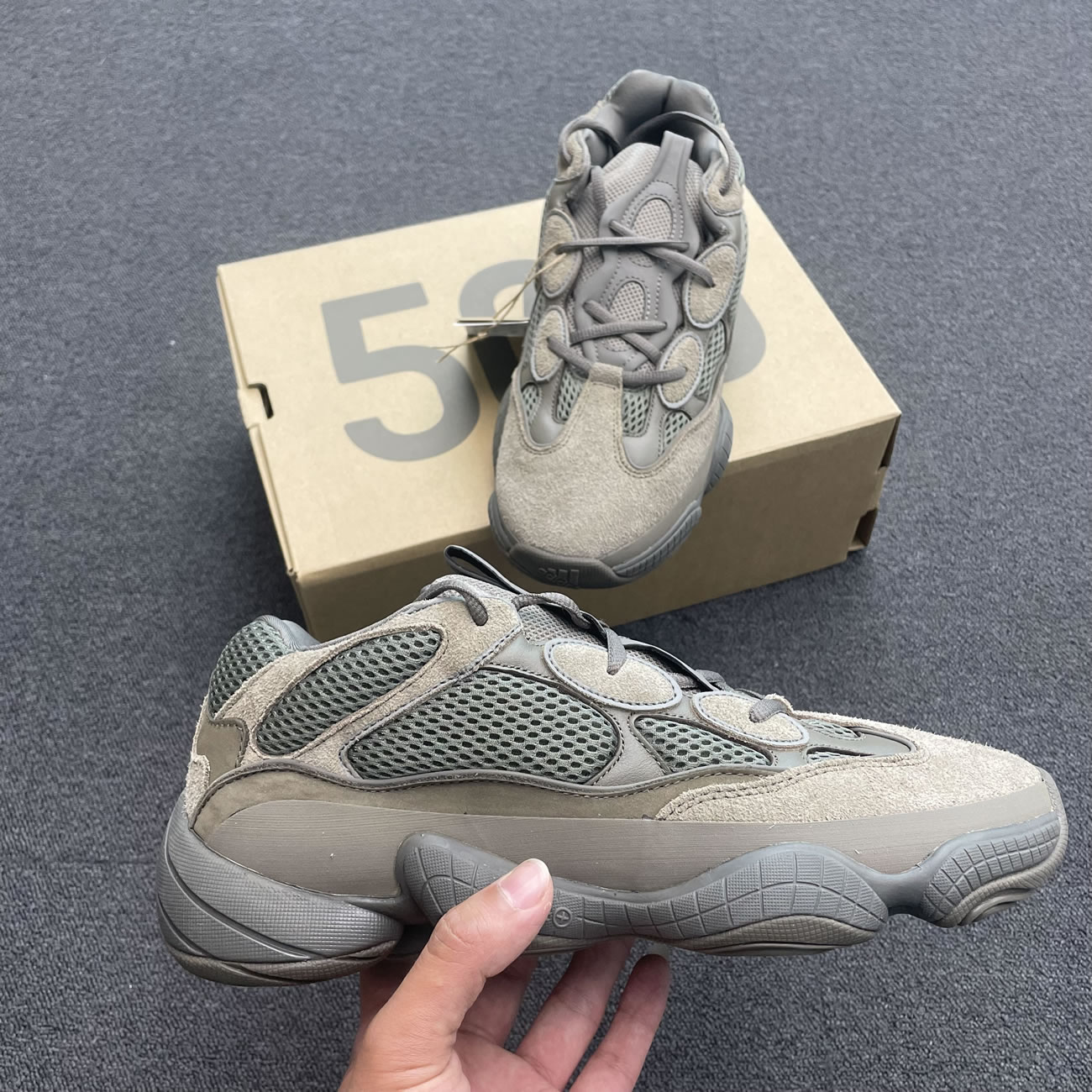 Adidas Yeezy 500 Clay Brown Gx3606 (8) - newkick.app