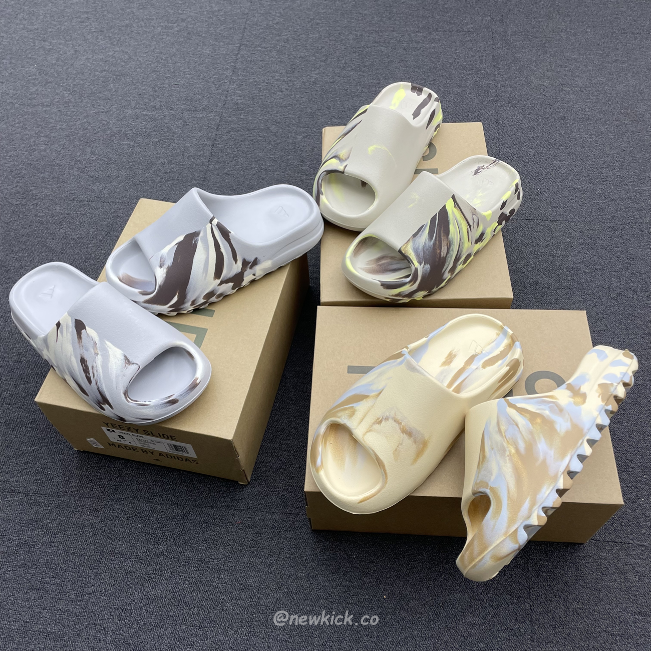 Adidas Yeezy X Kanye West Slide Bone (5) - newkick.app