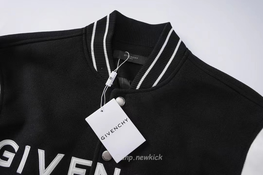 Givenchy Knitted Logo Varsity Jacket (3) - newkick.app