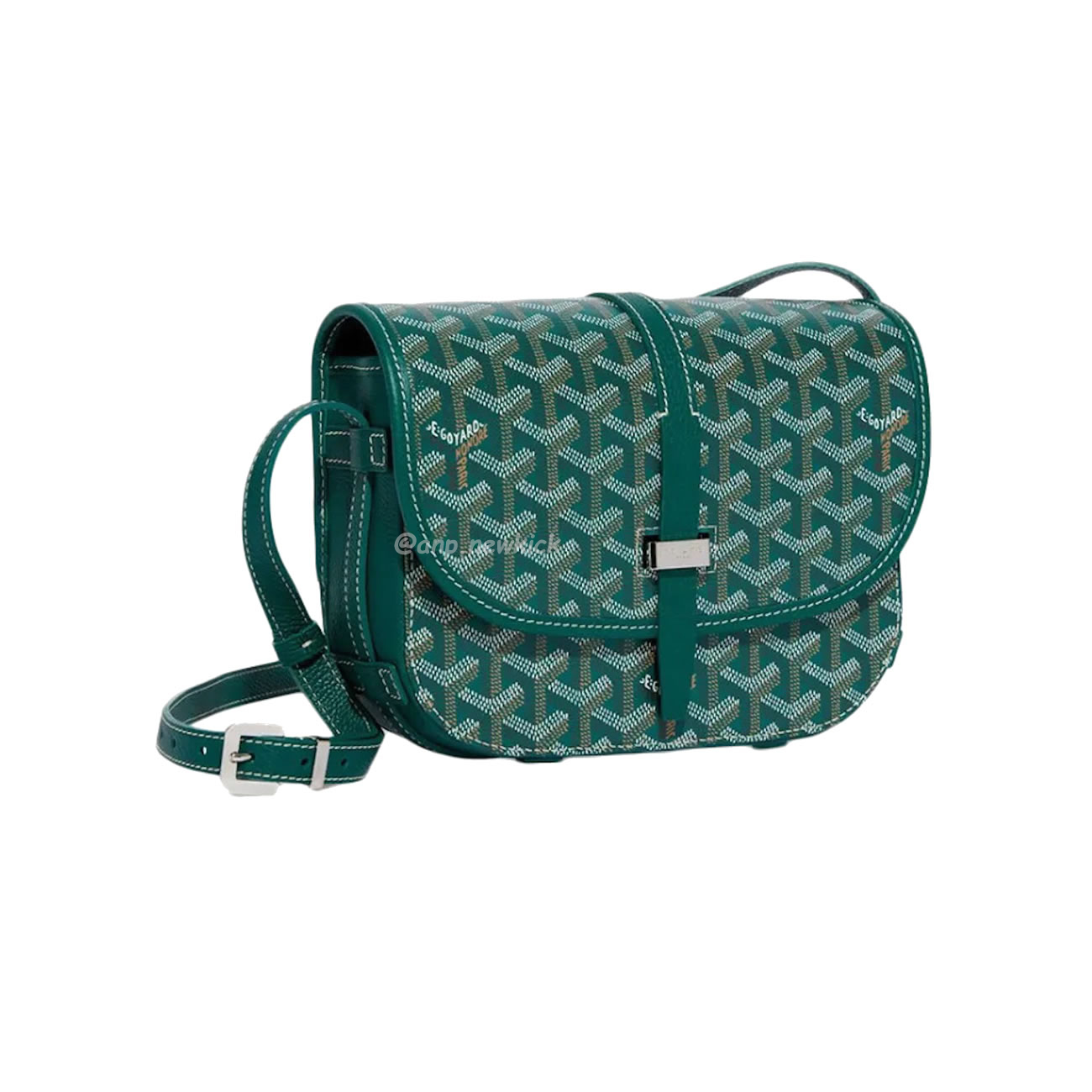 Goyard Belvedere Pm Green Red Sky Blue Black Yellow (27) - newkick.app